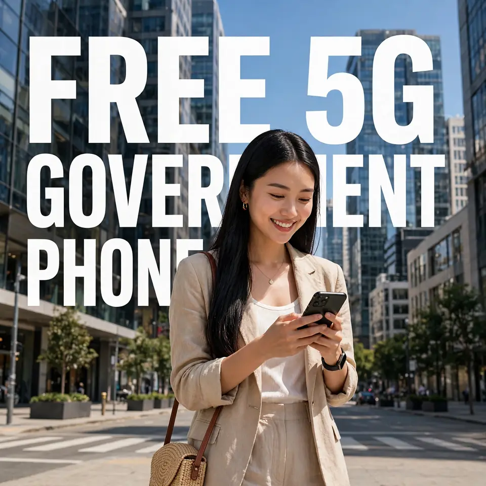 Free 5G Government Phone: Faster Speeds, $0 Bill